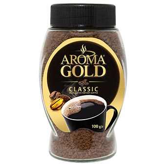 Aroma Gold Classic Granulated Instant Coffee 100g