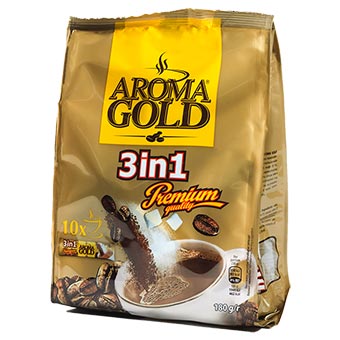 Aroma Gold Premium Coffee Drink 3 in 1 in Bag