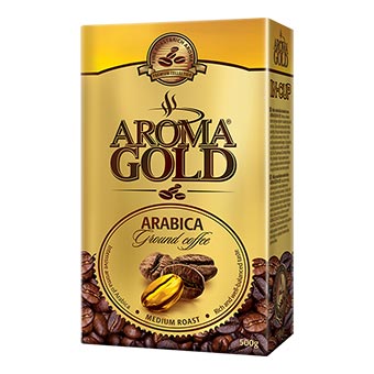 Aroma Gold Medium Roast Ground Coffee 500g