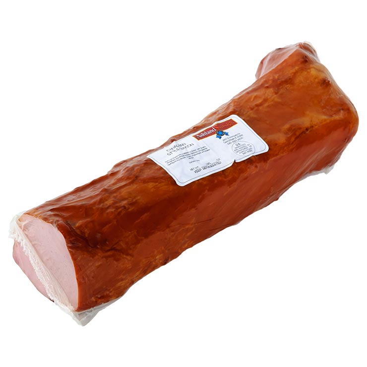 Ashland Sausage Canadian Bacon Vacuum Packed 5.4lb