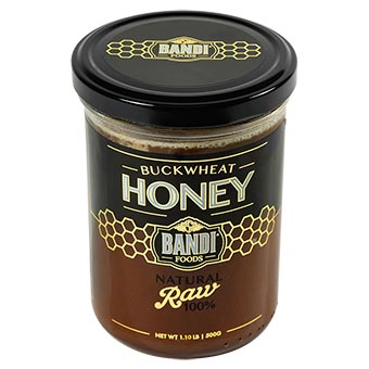 Bandi Buckwheat Natural Raw Honey 500g