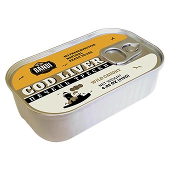 Bandi Cod Liver Easy Opener 150g