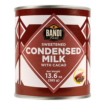 Bandi Condensed Milk with Cacao 385g