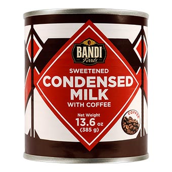 Bandi Condensed Milk with Coffee 385g