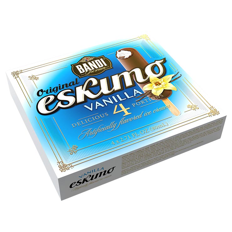 Bandi Eskimo Vanilla Box 4 Pack