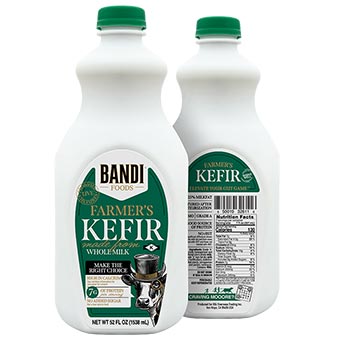 Bandi Farmer's Kefir Cultured Milk 3.25% Fat 12 Live Cultures
