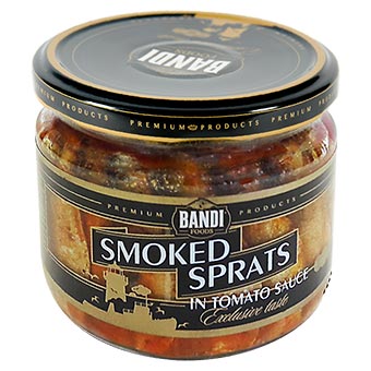 Bandi Foods Smoked Sprats in Tomato Sauce 280g