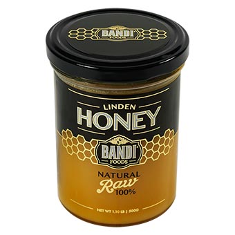 Bandi Linden Natural Raw Honey 500g