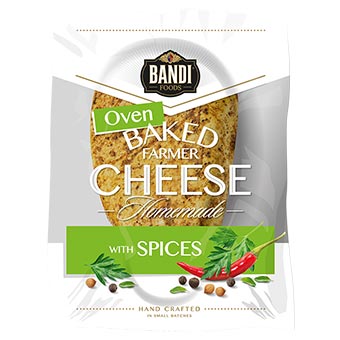 Bandi Oven Baked Farmer Cheese with Spices 250g