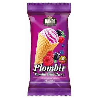 Bandi Plombir Wild Berry Ice Cream