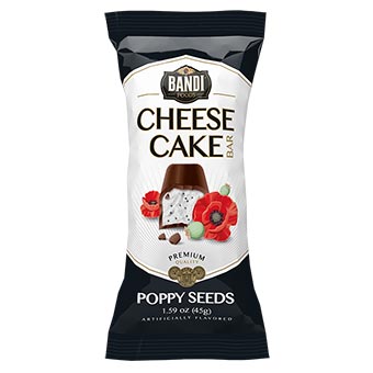 Bandi Poppy Seeds Cheesecake Bar