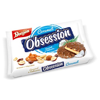 Bergen Obsession Cookies with Coconut 110g
