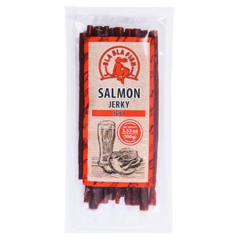 Bla Bla Fish Salmon Spicy Jerky 100g