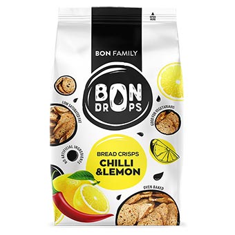 Bon Drops Chili & Lemon Bread Crisps