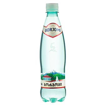 Borjomi Natural Sparkling Mineral Water (PET) 500ml