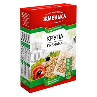Zhmenka Buckwheat Grains 4 packs (4x100g)