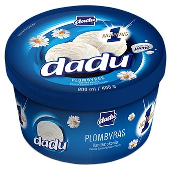Dadu Vanilla Ice Cream 800ml