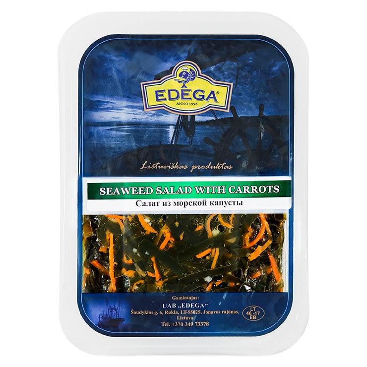 Edega Seaweed Salad with Carrots 400g