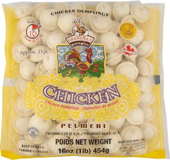 Grandma's Chicken Soup Mini Dumplings