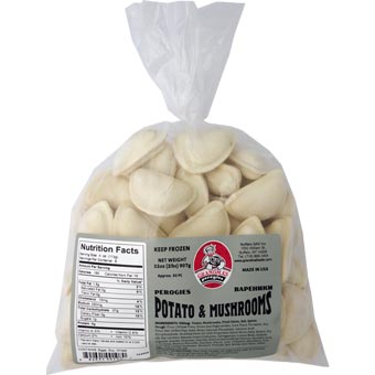Grandmas Potato Mushrooms Pierogi