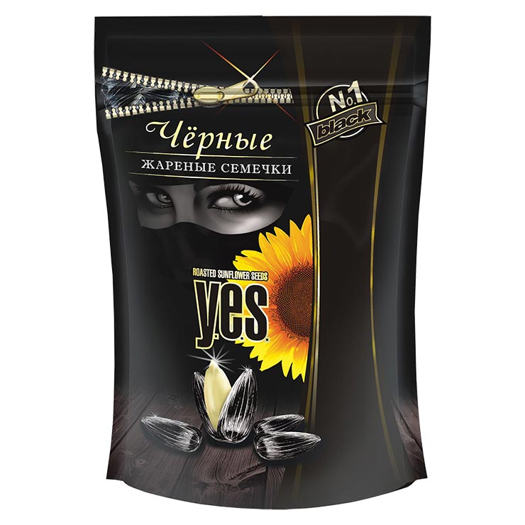Granex Roasted Sunflower Seeds Y.E.S. Resealable Pack 300g