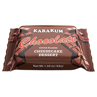 Karakum Chocolate Cocoa Glazed Cheesecake Dessert 45g