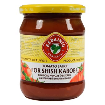 Kedainiu Tomato Sauce for Shish Kabobs