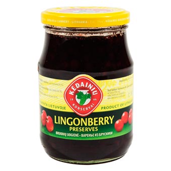 Kedainiu Lingonberry Preserves