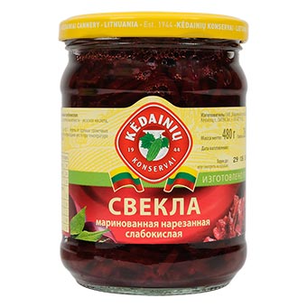 Kedainiu Pickled Red Beetroots 480g