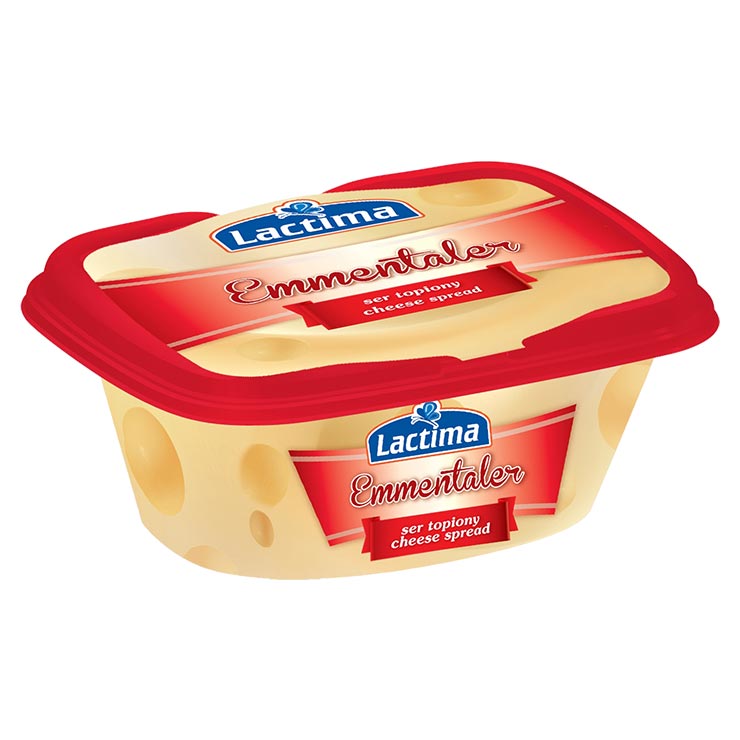 Lactima "Emmentaler" Processed Cheese Spread in Cup 150g
