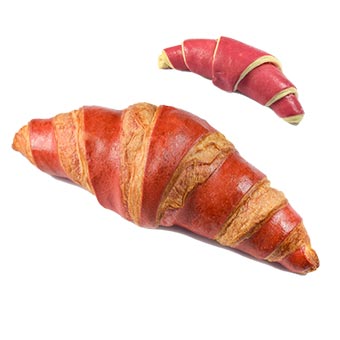 Mantinga Butter Croissant Red Duo with Raspberry Filling 90g