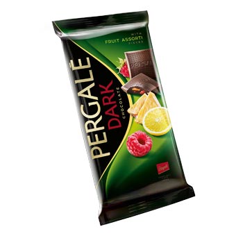 Pergale Dark Chocolate with Fruite Assorti