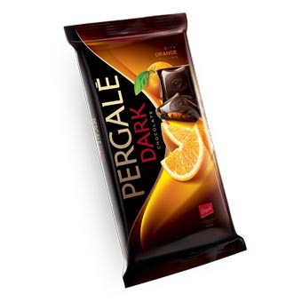 Pergale Dark Chocolate with Orange Filling