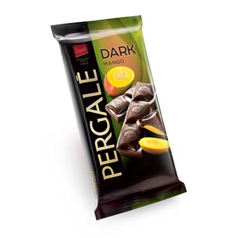 Pergale Dark Chocolate with Mango Filling