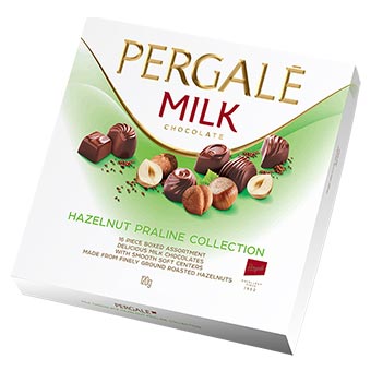 Pergale Milk Chocolate Hazelnut Collection 120g