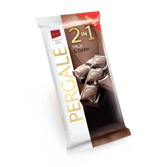 Pergale Two Layer Chocolate 2 In 1