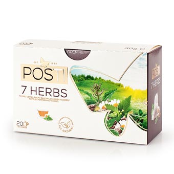 Posti Seven Herbs Herbal Tea 20 Bags