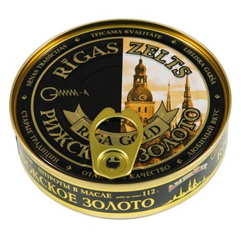 Riga Gold Sprats in Oil (Easy Opener) 160g