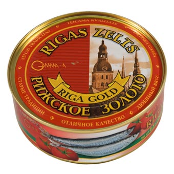 Riga Gold Sprats in Tomato Sauce 240g