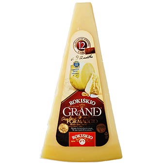 Rokiskio Formaggio Grand Cheese 12 Months 180g