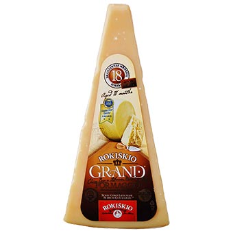 Rokiskio Formaggio Grand Cheese 18 Months 180g