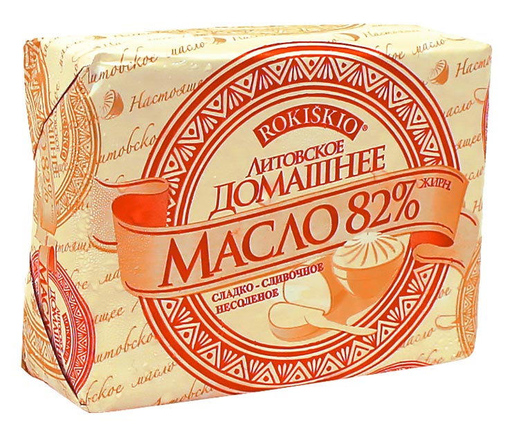 Rokiskio Homemade Butter 82% 200g