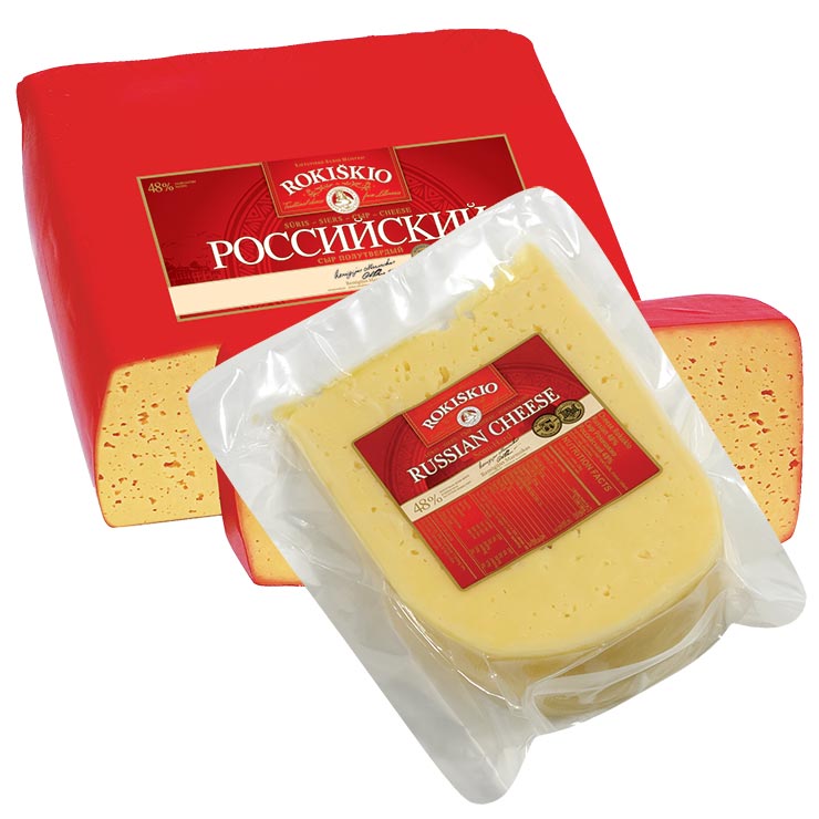 Rokiskio Russian Cheese (Small VP Cuts Available)