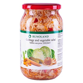 Runoland Cabbage and Vegetable Salad 900g