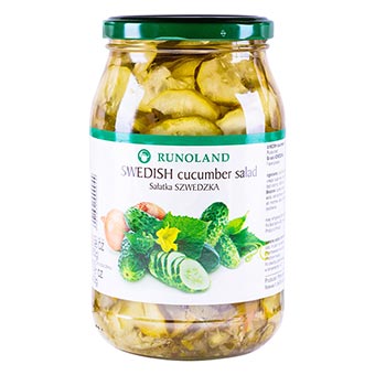 Runoland Swedish Cucumber Salad 900g