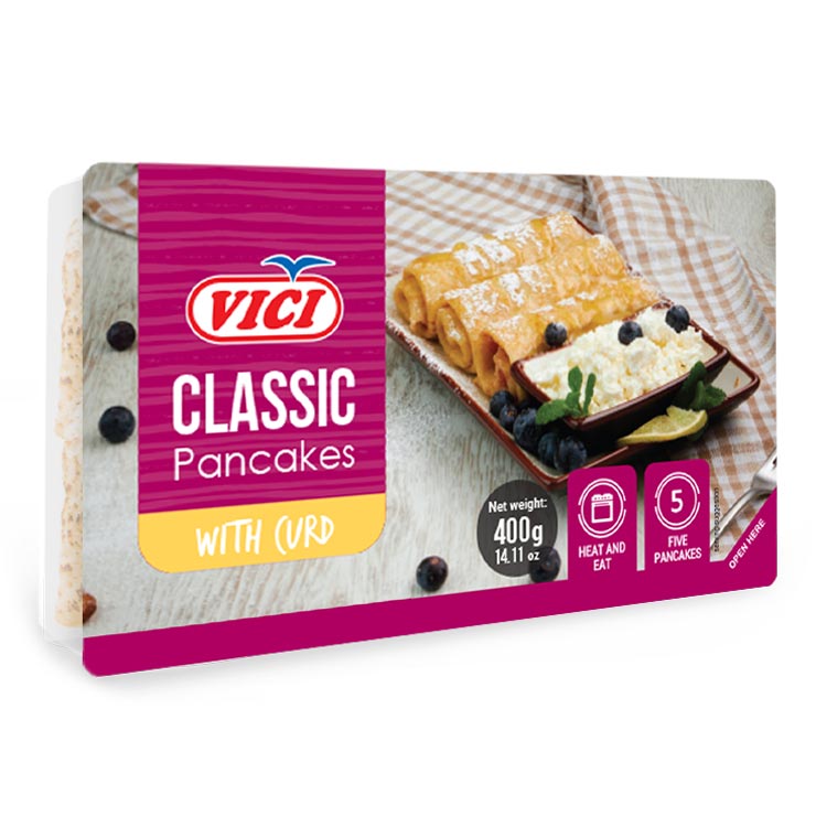 Vici Classic Pancakes with Curd 400g