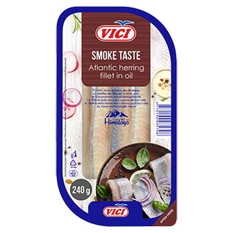 Vici Herring Fillet Smoke Taste 240g