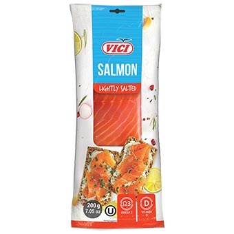 Vici Lightly Salted Salmon Fillet 200g