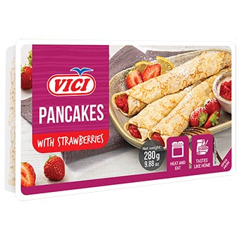 Vici Pancakes with Strawberries 280g