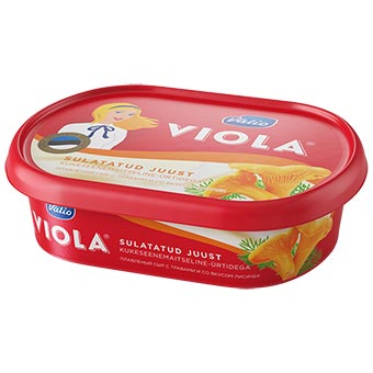 Viola Processed Cheese with Chanterelles and Herbs 185g